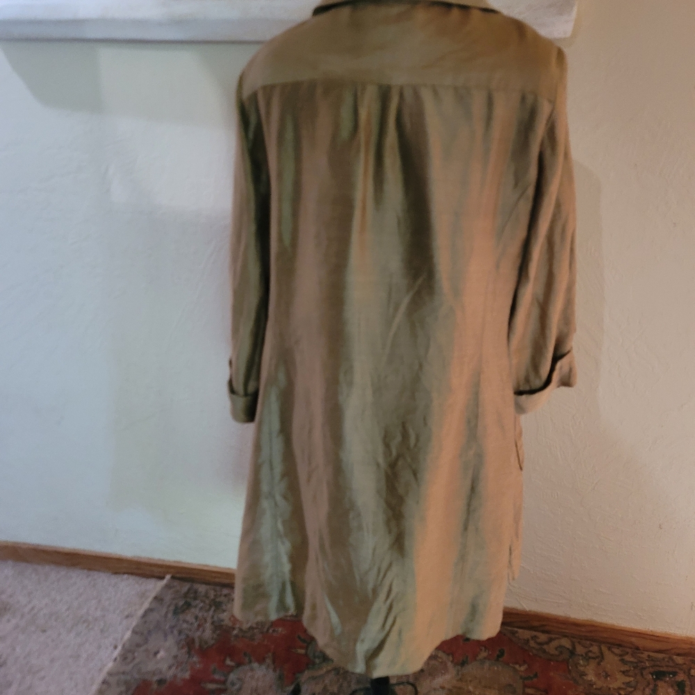 TESORI Linen Tunic Top - Picture 2 of 8